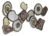 Worthman Wall Decor (Set of 2) - Golden Home Furniture (Columbus, OH) - Multi Location