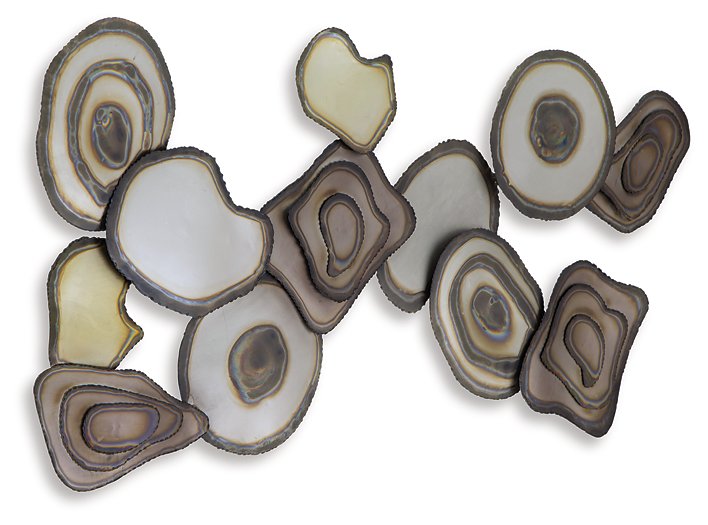 Worthman Wall Decor (Set of 2) - Golden Home Furniture (Columbus, OH) - Multi Location