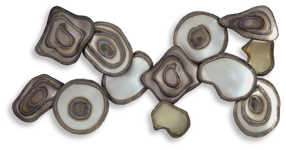 Worthman Wall Decor (Set of 2) - Golden Home Furniture (Columbus, OH) - Multi Location