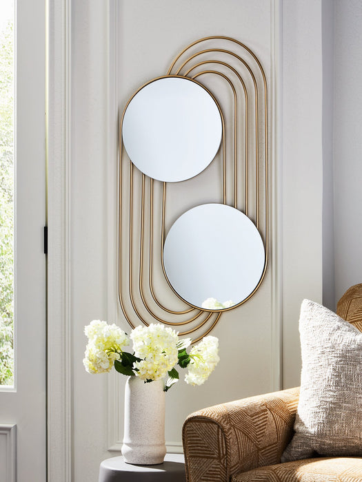 Warrenley Accent Mirror - Golden Home Furniture (Columbus, OH) - Multi Location