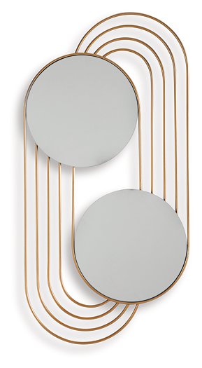 Warrenley Accent Mirror - Golden Home Furniture (Columbus, OH) - Multi Location