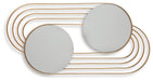 Warrenley Accent Mirror - Golden Home Furniture (Columbus, OH) - Multi Location
