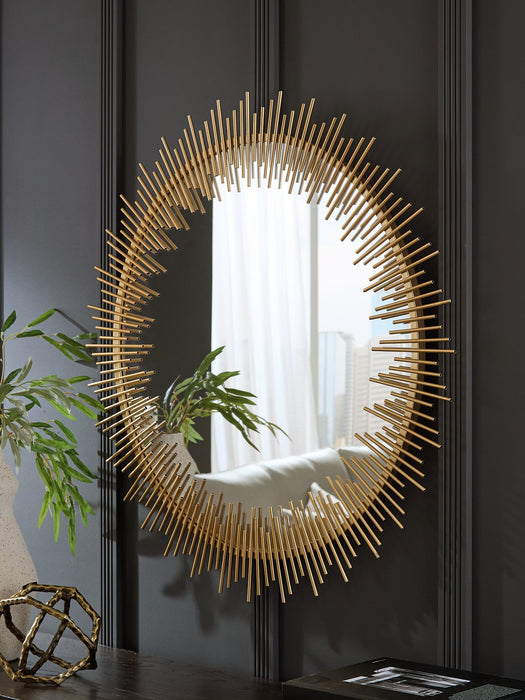 Wainport Accent Mirror - Golden Home Furniture 