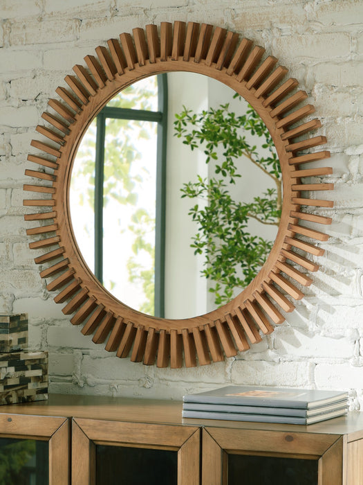 Tedwell Accent Mirror - Golden Home Furniture 