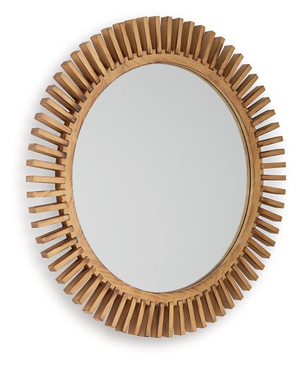 Tedwell Accent Mirror - Golden Home Furniture 