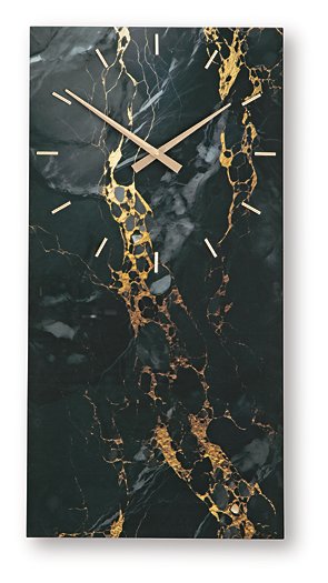 Teague Wall Clock - Golden Home Furniture 