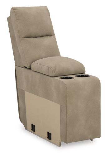 Next-Gen DuraPella Power Reclining Sectional Loveseat with Console - Golden Home Furniture (Columbus, OH) - Multi Location