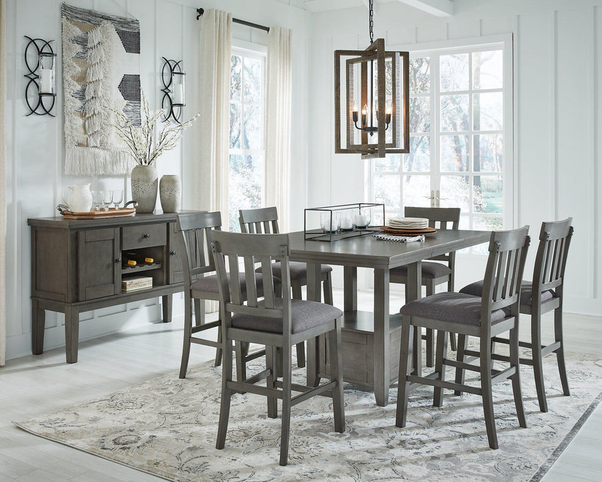 Hallanden Dining Room Set - Golden Home Furniture (Columbus, OH) - Multi Location