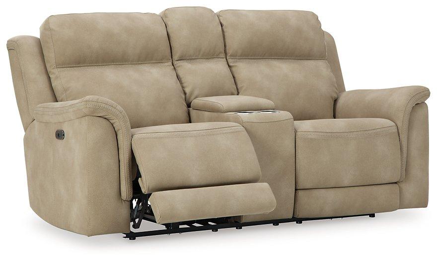 Next-Gen DuraPella Power Reclining Loveseat with Console - Golden Home Furniture (Columbus, OH) - Multi Location
