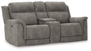 Next-Gen DuraPella Power Reclining Loveseat with Console - Golden Home Furniture (Columbus, OH) - Multi Location