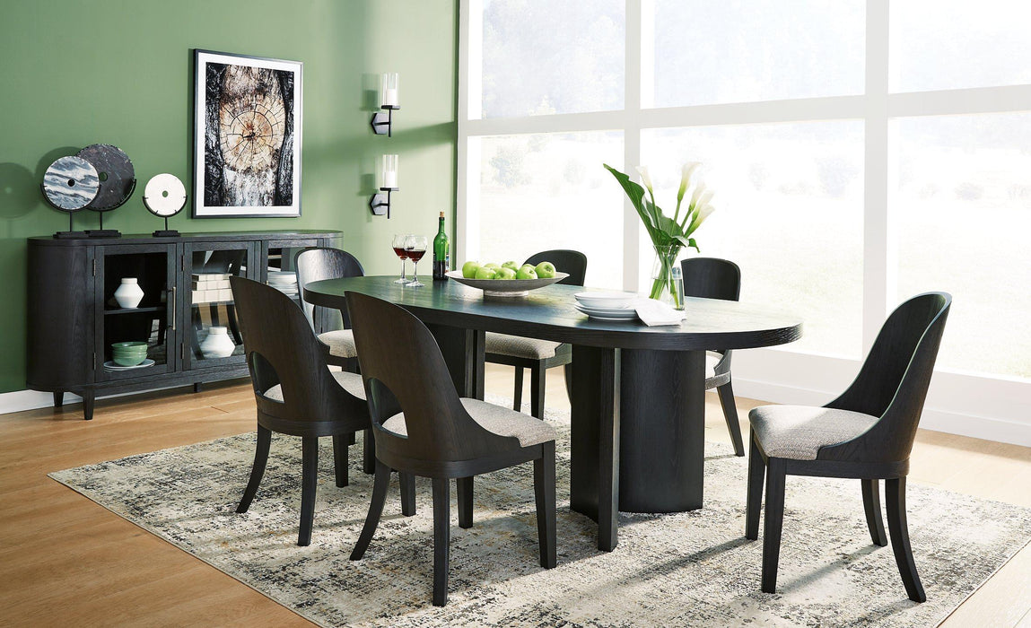 Rowanbeck Dining Package - Golden Home Furniture (Columbus, OH) - Multi Location