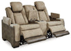 Next-Gen DuraPella Power Reclining Loveseat with Console - Golden Home Furniture (Columbus, OH) - Multi Location