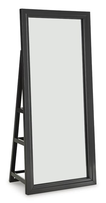 Evesen Floor Standing Mirror/Storage - Golden Home Furniture 