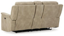 Next-Gen DuraPella Power Reclining Loveseat with Console - Golden Home Furniture (Columbus, OH) - Multi Location