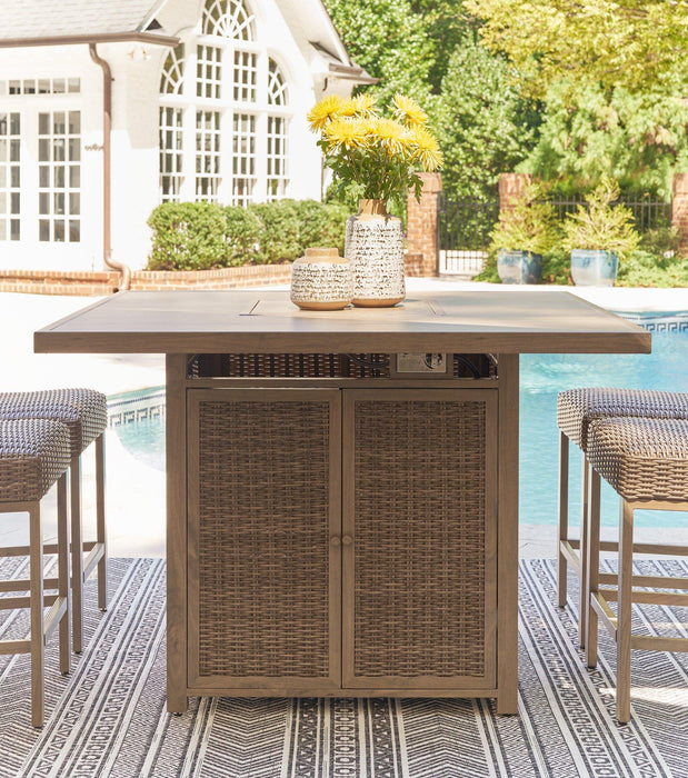 Walton Bridge Outdoor Dining Set - Golden Home Furniture 