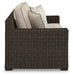 Coastline Bay Outdoor Loveseat with Cushion - Golden Home Furniture (Columbus, OH) - Multi Location