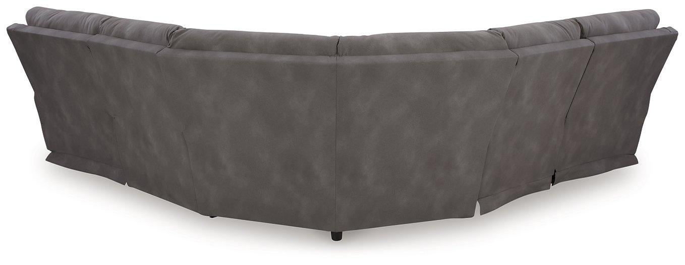 Next-Gen DuraPella Power Reclining Sectional - Golden Home Furniture (Columbus, OH) - Multi Location