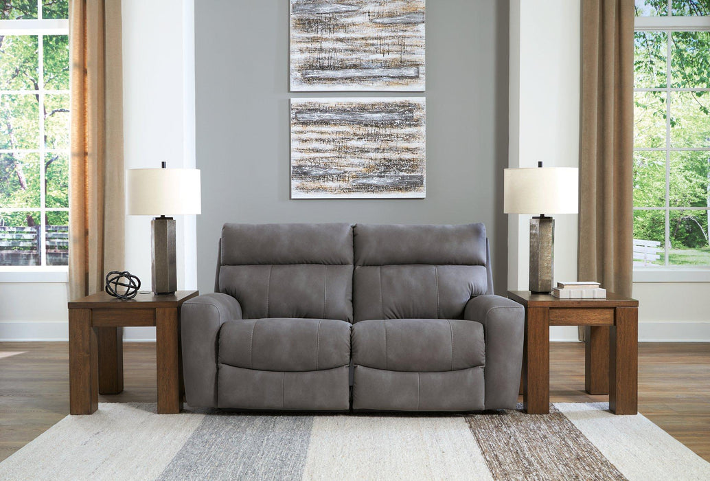Next-Gen DuraPella Power Reclining Sectional Loveseat - Golden Home Furniture (Columbus, OH) - Multi Location