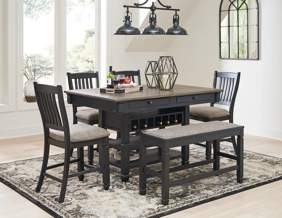 Tyler Creek Counter Height Dining Set - Golden Home Furniture (Columbus, OH) - Multi Location