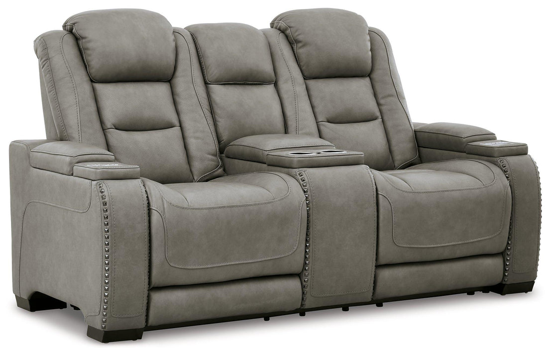 The Man-Den Living Room Set - Golden Home Furniture (Columbus, OH) - Multi Location