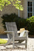 Visola Outdoor Adirondack Chair Set with End Table - Golden Home Furniture (Columbus, OH) - Multi Location