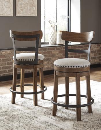 Valebeck Counter Height Bar Stool - Golden Home Furniture 