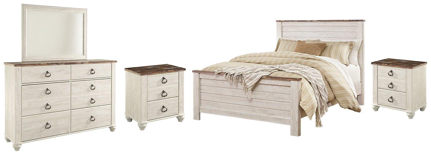 Willowton Bedroom Set - Golden Home Furniture (Columbus, OH) - Multi Location