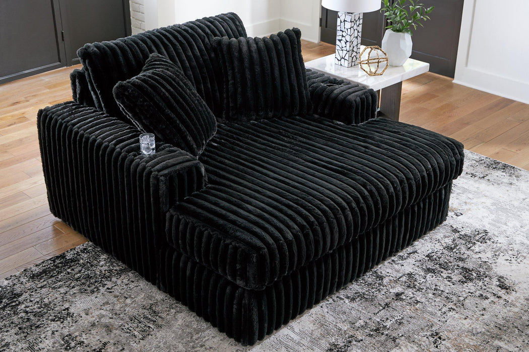 Midnight-Madness Oversized Chaise - Golden Home Furniture (Columbus, OH) - Multi Location