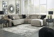 Colleyville Power Reclining Sectional with Chaise - Golden Home Furniture (Columbus, OH) - Multi Location
