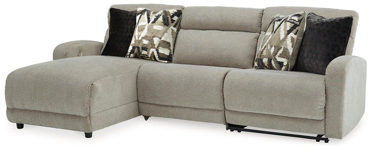 Colleyville Power Reclining Sectional with Chaise - Golden Home Furniture (Columbus, OH) - Multi Location