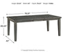Hallanden Dining Room Set - Golden Home Furniture (Columbus, OH) - Multi Location