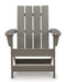 Visola Outdoor Adirondack Chair Set with End Table - Golden Home Furniture (Columbus, OH) - Multi Location