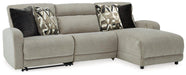 Colleyville Power Reclining Sectional with Chaise - Golden Home Furniture (Columbus, OH) - Multi Location