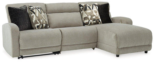 Colleyville Power Reclining Sectional with Chaise - Golden Home Furniture (Columbus, OH) - Multi Location