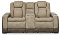 Next-Gen DuraPella Power Reclining Loveseat with Console - Golden Home Furniture (Columbus, OH) - Multi Location