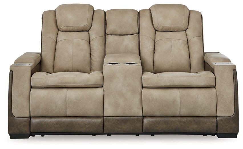 Next-Gen DuraPella Power Reclining Loveseat with Console - Golden Home Furniture (Columbus, OH) - Multi Location
