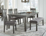 Hallanden Dining Room Set - Golden Home Furniture (Columbus, OH) - Multi Location