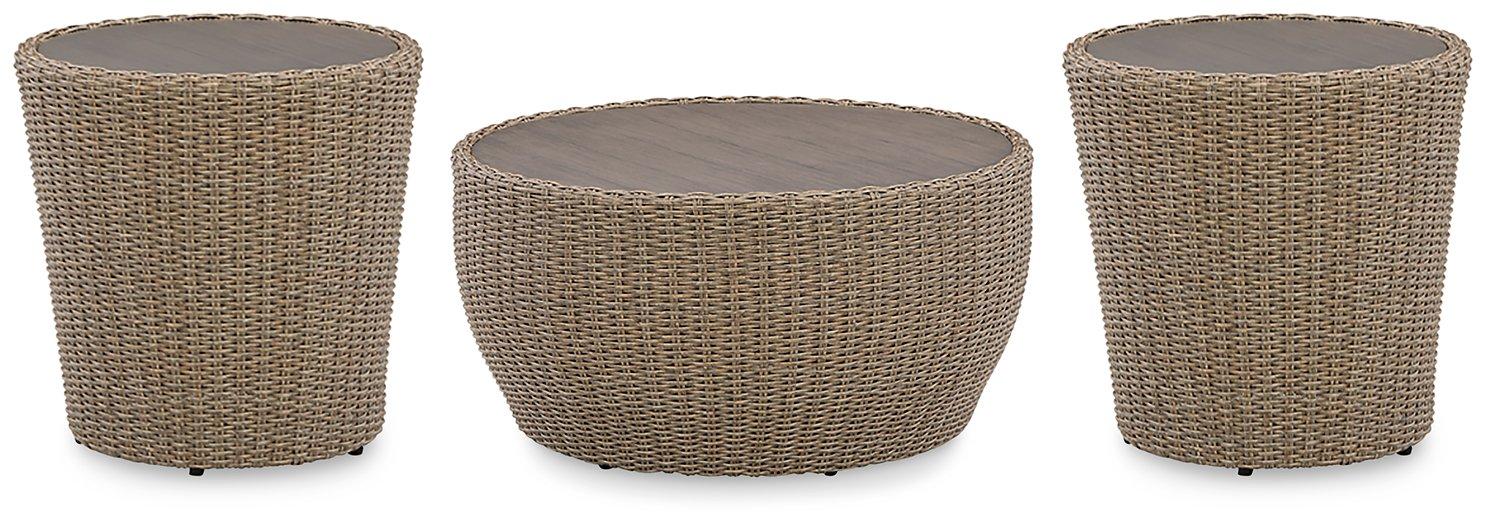 Danson Outdoor Occasional Table Set - Golden Home Furniture (Columbus, OH) - Multi Location