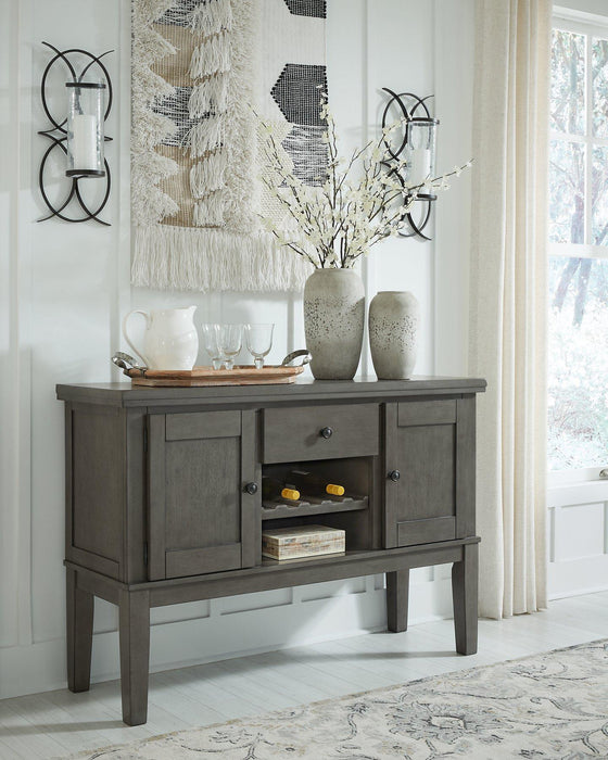 Hallanden Dining Room Set - Golden Home Furniture (Columbus, OH) - Multi Location