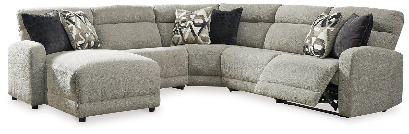 Colleyville Power Reclining Sectional with Chaise - Golden Home Furniture (Columbus, OH) - Multi Location