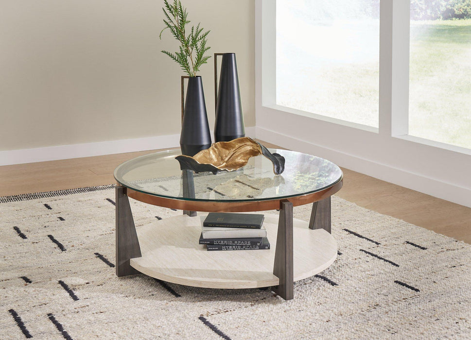 Frazwa Occasional Table Set - Golden Home Furniture (Columbus, OH) - Multi Location
