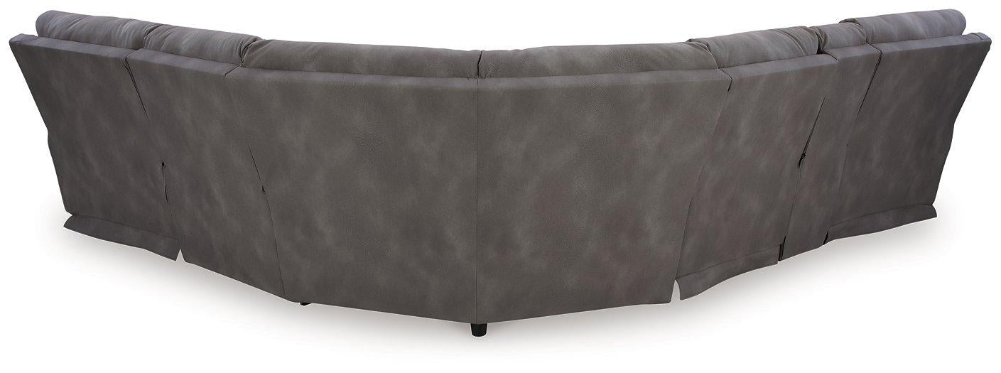 Next-Gen DuraPella Power Reclining Sectional - Golden Home Furniture (Columbus, OH) - Multi Location