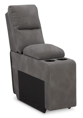 Next-Gen DuraPella Power Reclining Sectional Loveseat with Console - Golden Home Furniture (Columbus, OH) - Multi Location