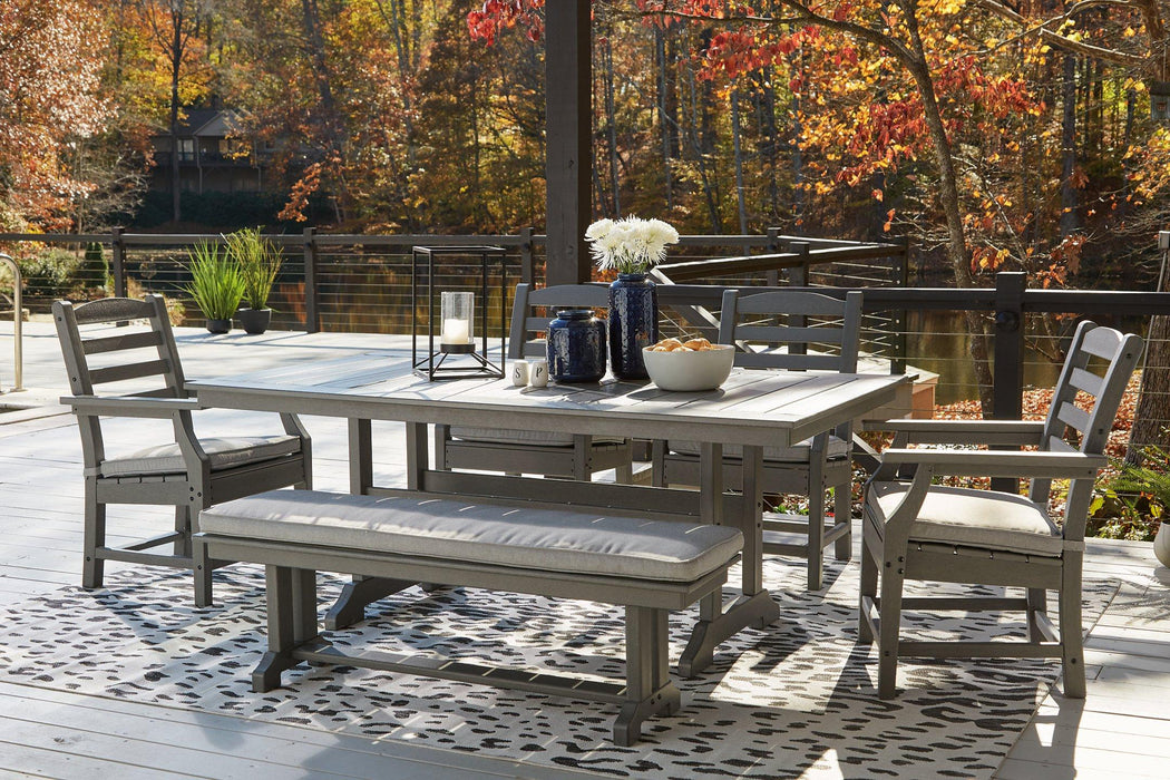 Visola Outdoor Dining Set - Golden Home Furniture (Columbus, OH) - Multi Location