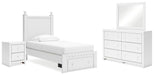 Mollviney Bedroom Set - Golden Home Furniture (Columbus, OH) - Multi Location