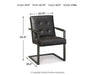 Starmore Home Office Desk with 2 Chairs - Golden Home Furniture (Columbus, OH) - Multi Location