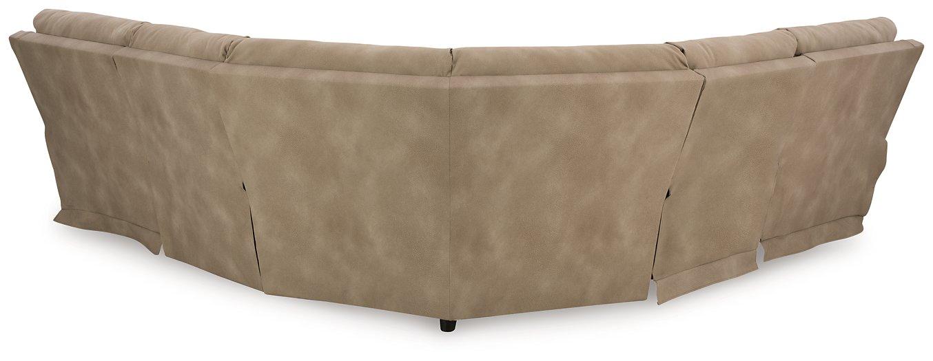Next-Gen DuraPella Power Reclining Sectional - Golden Home Furniture (Columbus, OH) - Multi Location