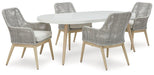 Seton Creek Outdoor Dining Package - Golden Home Furniture (Columbus, OH) - Multi Location