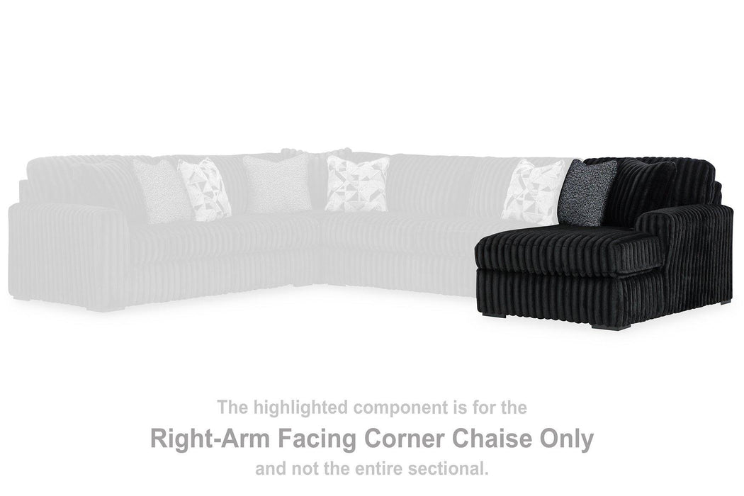 Midnight-Madness Sectional Sofa with Chaise - Golden Home Furniture (Columbus, OH) - Multi Location