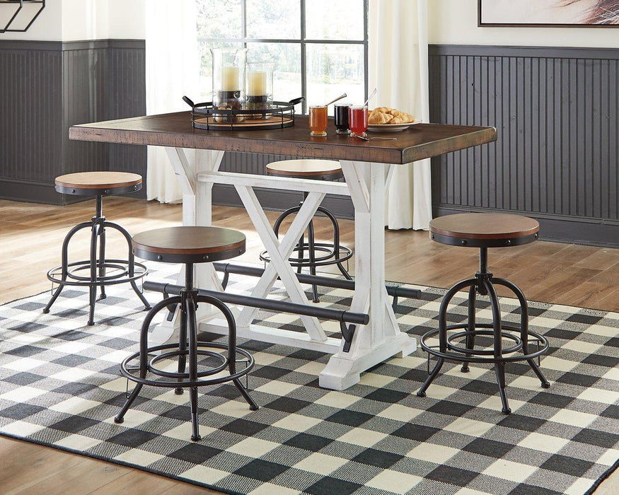 Valebeck Counter Height Dining Table - Golden Home Furniture (Columbus, OH) - Multi Location